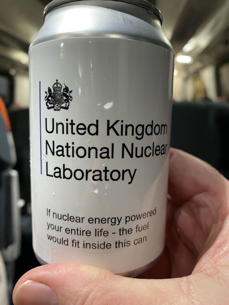 Your nuclear waste fits in a&nbsp;can